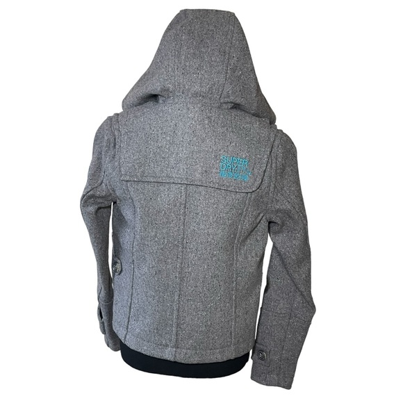 Superdry Limited Wool Duffle Jacket - Picture 2 of 16